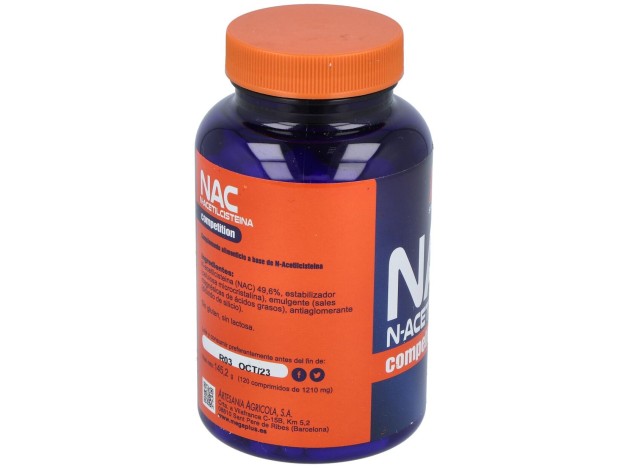Nac N-Acetilcisteina 120Comp.