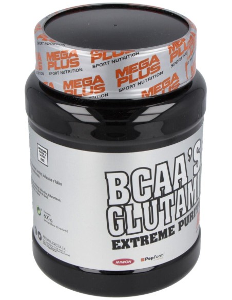 Bcaa+Glutamina Sabor Fresa 600Gr. Extreme Purity