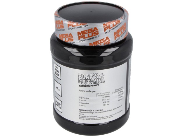 Bcaa+Glutamina Sabor Fresa 600Gr. Extreme Purity