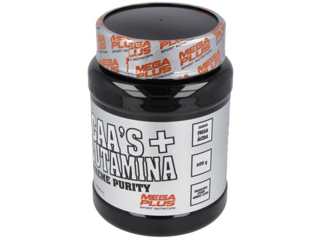 Bcaa+Glutamina Sabor Fresa 600Gr. Extreme Purity