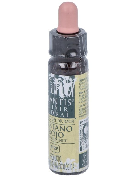 Red Chestnut Plantis Flores De Bach Nº 25 10Ml.