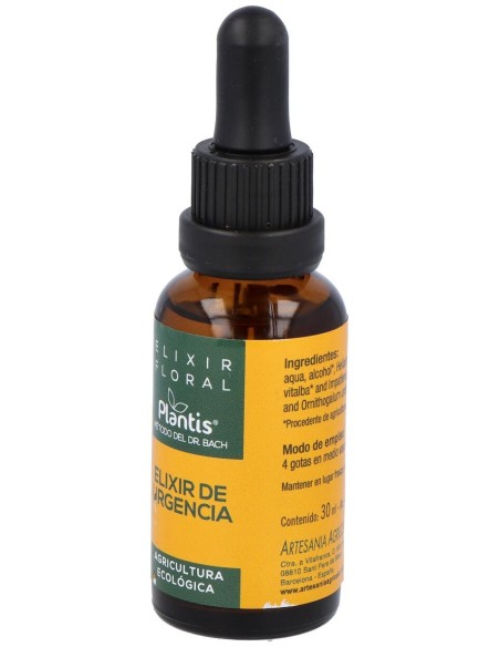 Plantis Elixir Floral De Urgencia 30 Ml