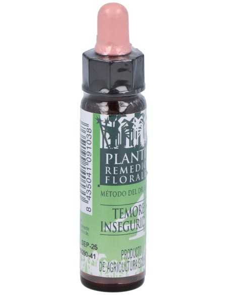 Remedio Plantis Nº 4 Temores-Inseguridades 10Ml.
