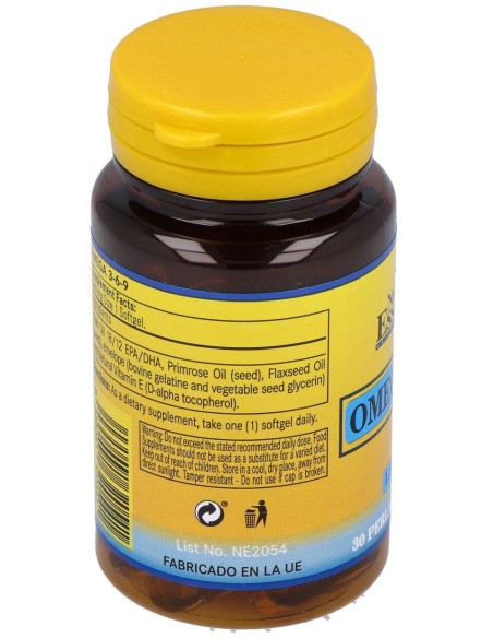 Nature Essential Omega 3-6-9 1000Mg 30 Perlas