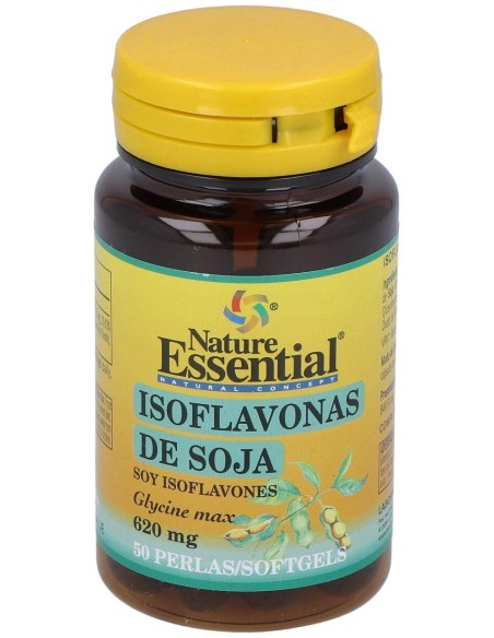 Nature Essential Isoflavonas De Soja 620 Mg.   50 Perlas