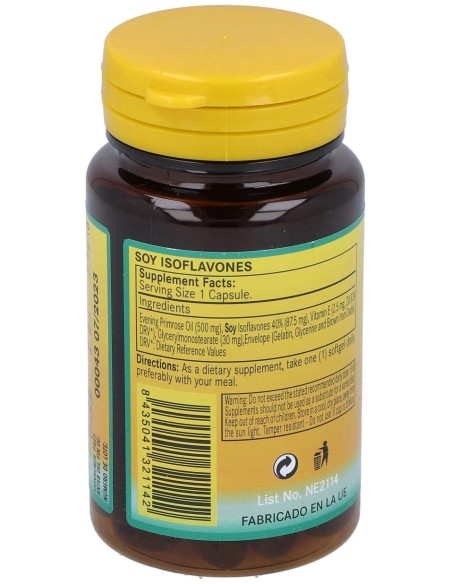 Nature Essential Isoflavonas De Soja 620 Mg.   50 Perlas
