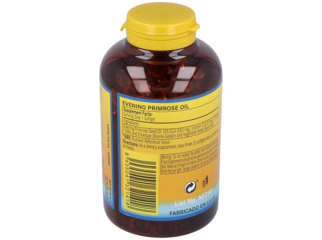 Aceite De Onagra 500Mg. (10% Gla) 400Perlas