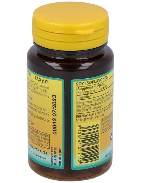 Nature Essential Isoflavonas De Soja 620 Mg.   50 Perlas