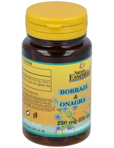 Nature Essential Borraja + Onagra 500Mg 50 Perlas
