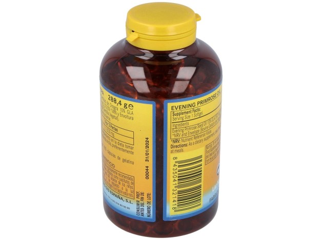 Aceite De Onagra 500Mg. (10% Gla) 400Perlas