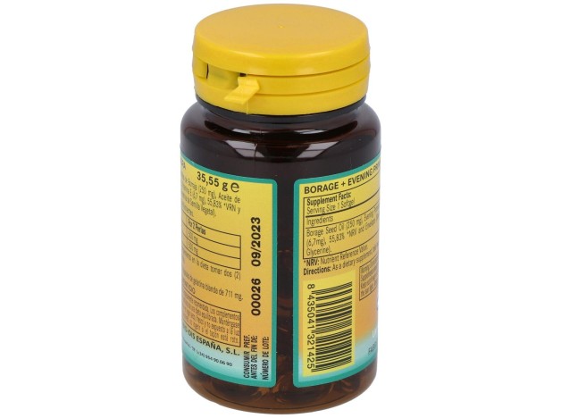 Nature Essential Borraja + Onagra 500Mg 50 Perlas