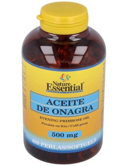 Aceite De Onagra 500Mg. (10% Gla) 400Perlas