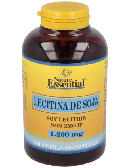 Nature Essential Lecitina Soja No Gmo Ip 1200Mg 150 Perlas