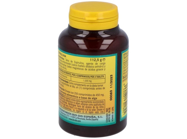 Nature Essential Espirulina 250 Tabletas