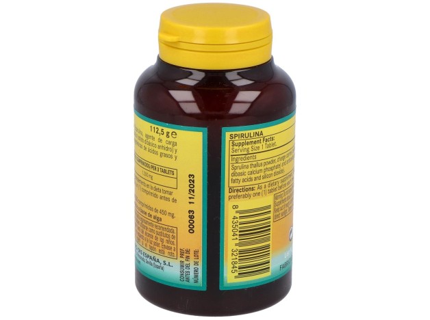 Nature Essential Espirulina 250 Tabletas