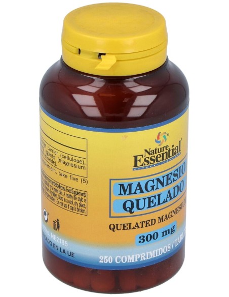 Nature Essential Magnesio Quelado 300Mg 250 Tableta