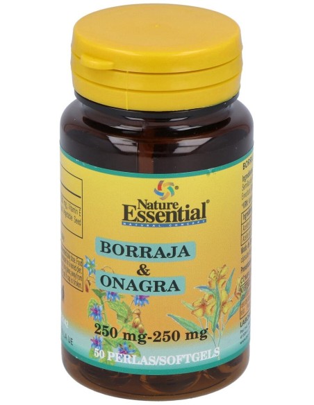 Nature Essential Borraja + Onagra 500Mg 50 Perlas