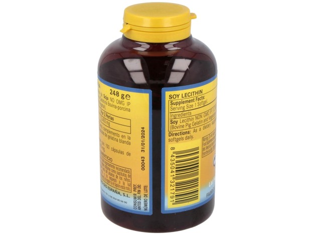 Nature Essential Lecitina Soja No Gmo Ip 1200Mg...