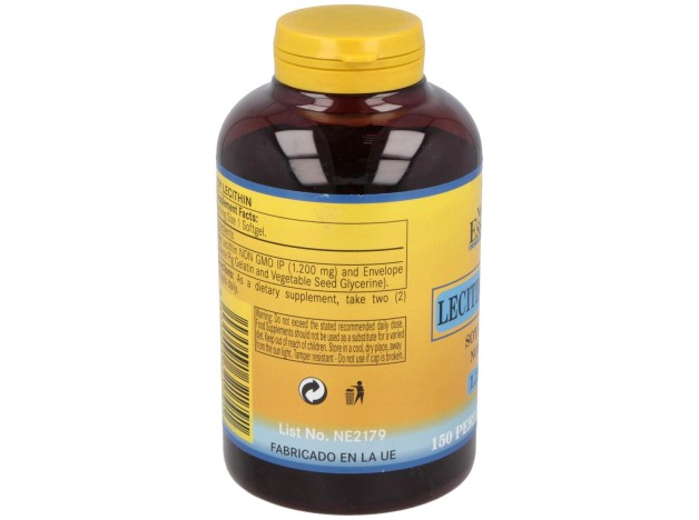 Nature Essential Lecitina Soja No Gmo Ip 1200Mg...