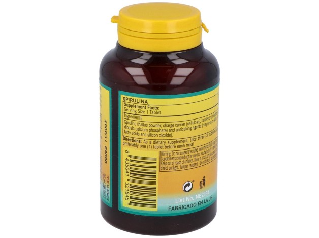 Nature Essential Espirulina 250 Tabletas