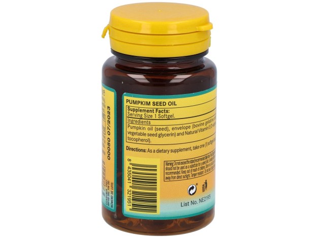 Aceite De Semillas De Calabaza 500Mg. 50Perlas