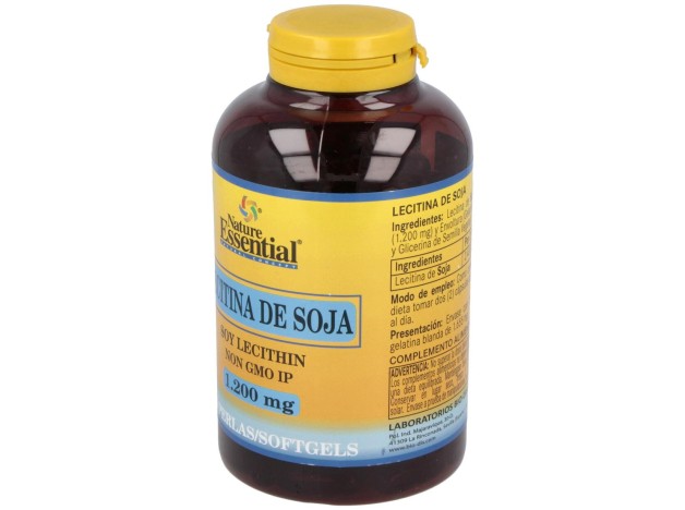 Nature Essential Lecitina Soja No Gmo Ip 1200Mg...