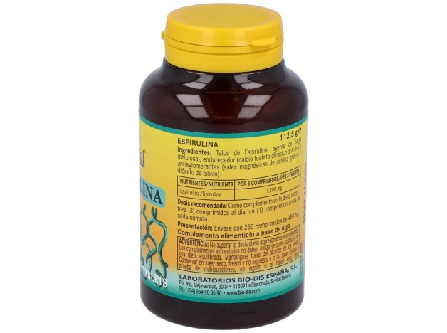 Nature Essential Espirulina 250 Tabletas