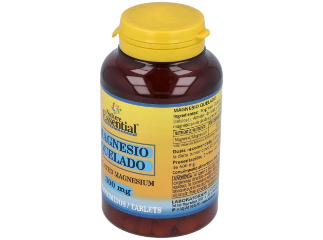 Nature Essential Magnesio Quelado 300Mg 250...