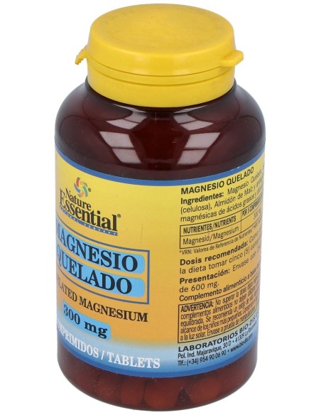 Nature Essential Magnesio Quelado 300Mg 250 Tableta