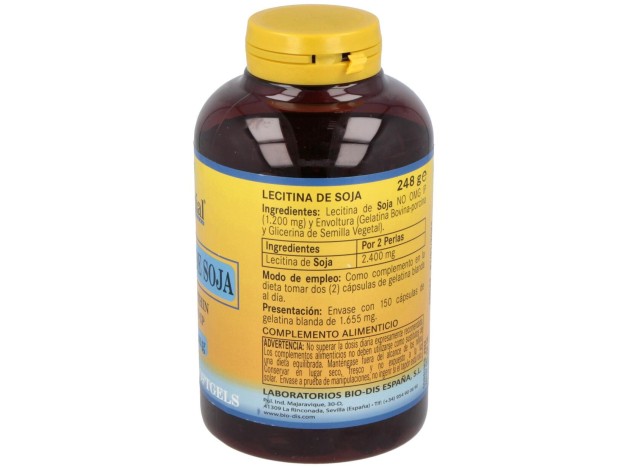 Nature Essential Lecitina Soja No Gmo Ip 1200Mg...