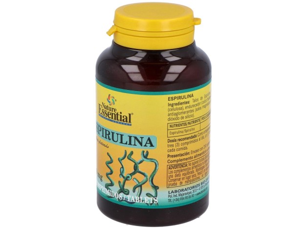 Nature Essential Espirulina 250 Tabletas