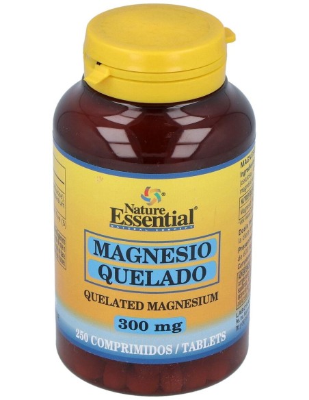 Nature Essential Magnesio Quelado 300Mg 250 Tableta
