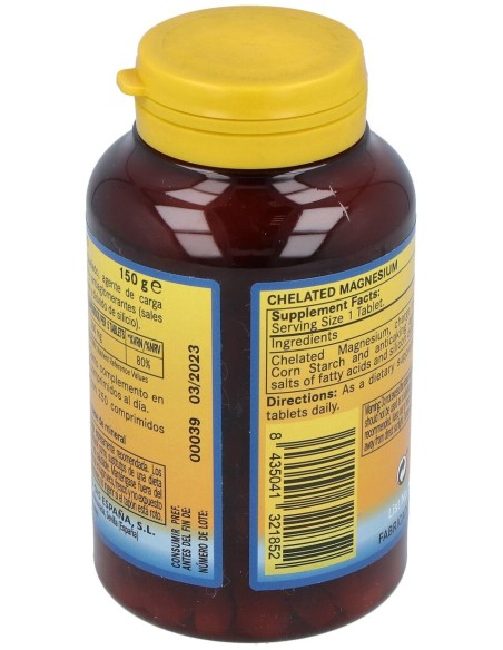 Nature Essential Magnesio Quelado 300Mg 250 Tableta