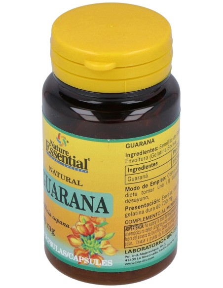 Nature Essential Guarana 50 Cápsulas