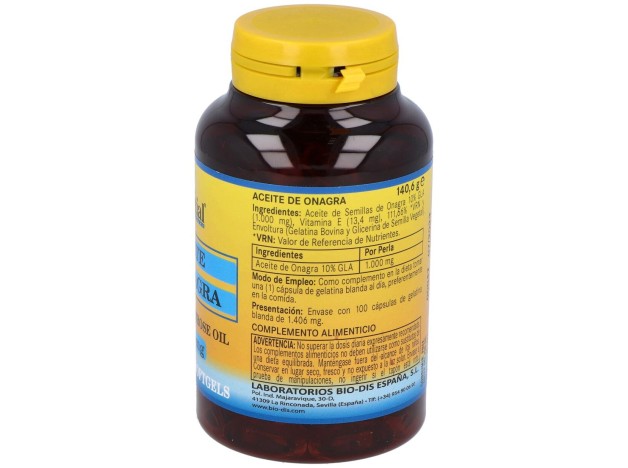 Nature Essential Aceite De Onagra 1000Mg 100...
