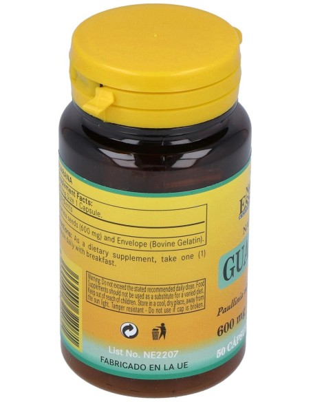 Nature Essential Guarana 50 Cápsulas