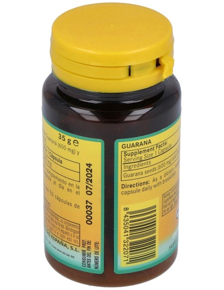 Nature Essential Guarana 50 Cápsulas