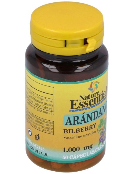 Nature Essential Arandano 1000Mg 50Cap