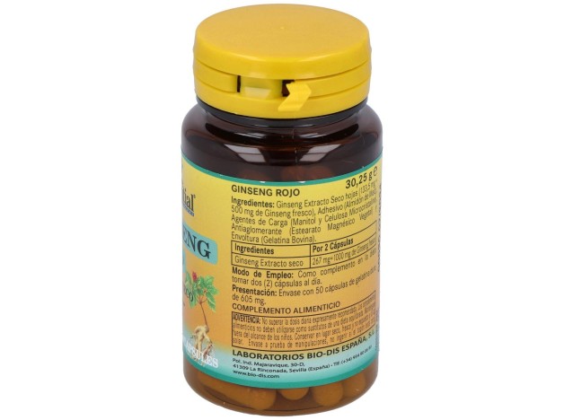 Nature Essential Ginseng Rouge 50 Cápsulas