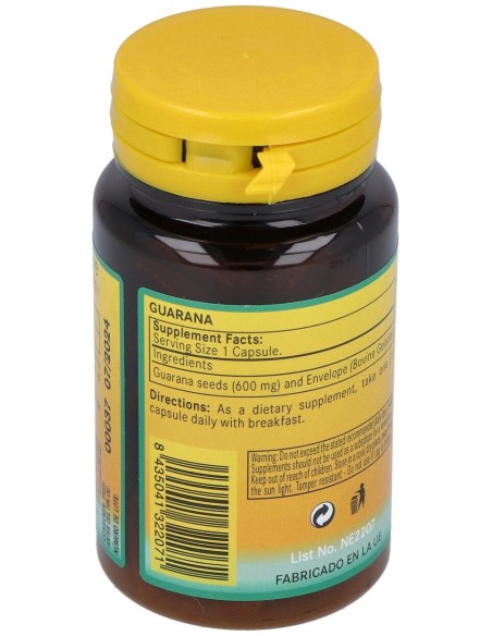 Nature Essential Guarana 50 Cápsulas