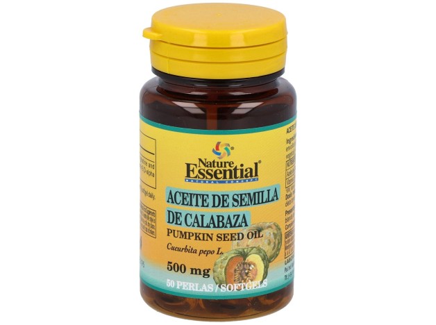 Aceite De Semillas De Calabaza 500Mg. 50Perlas