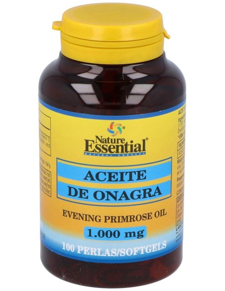 Nature Essential Aceite De Onagra 1000Mg 100 Perlas