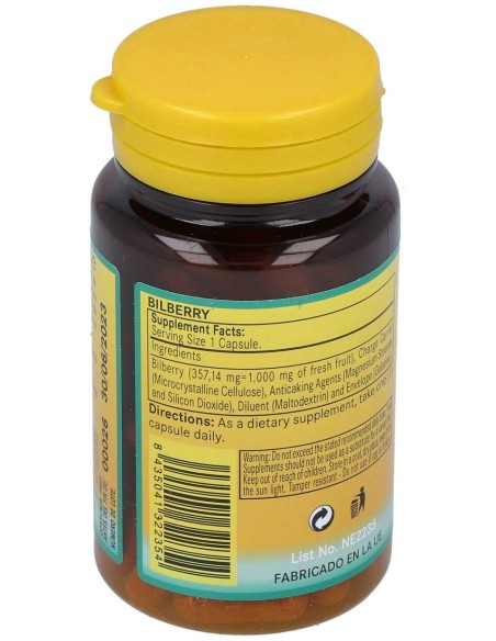 Nature Essential Arandano 1000Mg 50Cap