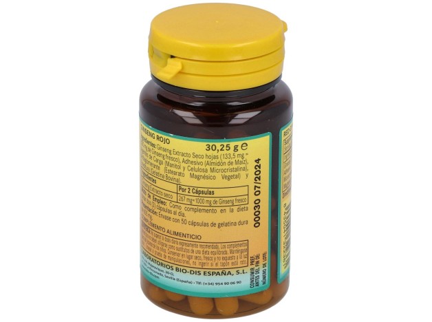 Nature Essential Ginseng Rouge 50 Cápsulas
