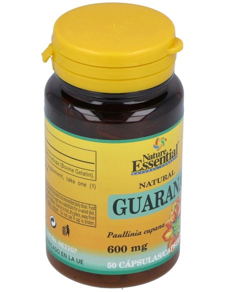 Nature Essential Guarana 50 Cápsulas