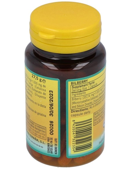 Nature Essential Arandano 1000Mg 50Cap