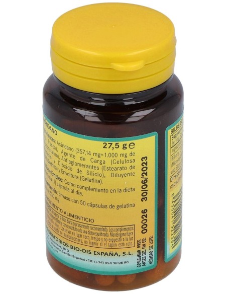 Nature Essential Arandano 1000Mg 50Cap