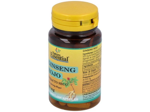 Nature Essential Ginseng Rouge 50 Cápsulas