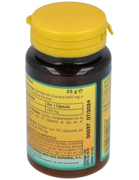 Nature Essential Guarana 50 Cápsulas