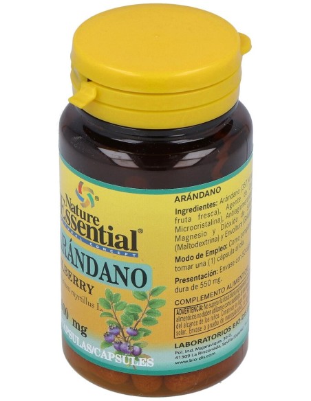 Nature Essential Arandano 1000Mg 50Cap